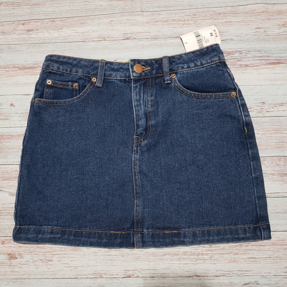Forever 21 Blue Jean Skirt W/Tag Medium
